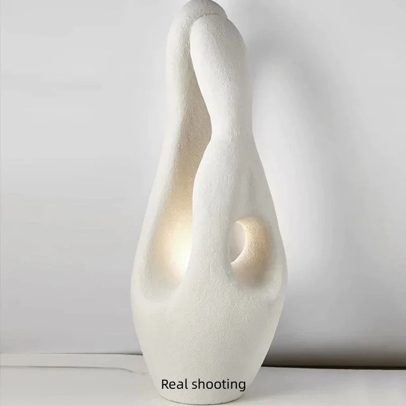 Wabi-sabi Floor Lamp 130cm | Sculptural Organic Resin Standing Minimalist Living Room & Bedroom Casalolalights Luxury