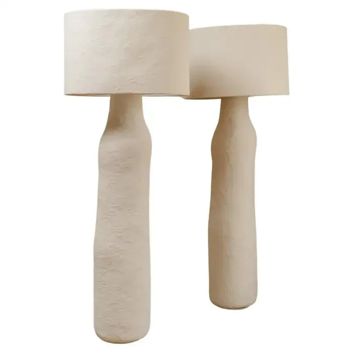 Resin Floor Lamp 148cm | Wabi-sabi Sculptural Stone-look Minimalist Living Room & Entryway Casalolalights Luxury Lamps