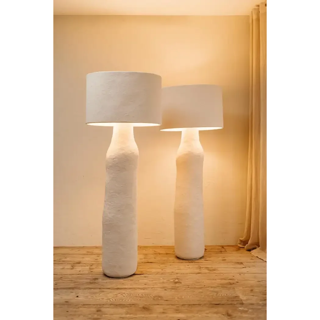 Resin Floor Lamp 148cm | Wabi-sabi Sculptural Stone-look Minimalist Living Room & Entryway Casalolalights Luxury Lamps