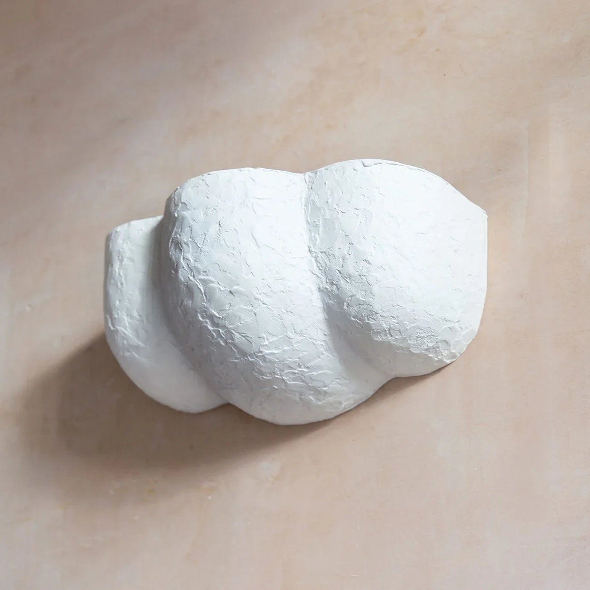 Plaster Wall Sconce | Sculptural White-plaster Lamp Wabi-sabi Minimalist Hallway & Bedroom Casalolalights Luxury Lamps