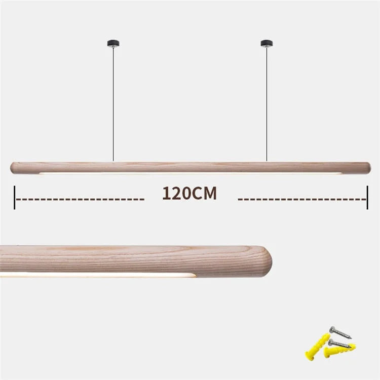 Wood Kitchen Linear Pendant Lighting Contemporary Decor Casalolalights Luxury Lamps for Interior Designers