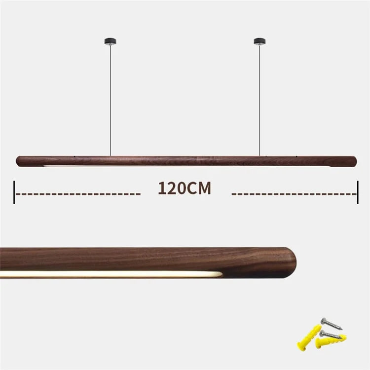 Wood Kitchen Linear Pendant Lighting Contemporary Decor Casalolalights Luxury Lamps for Interior Designers