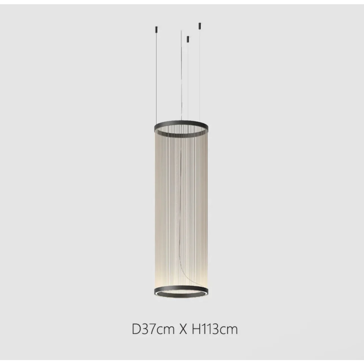 Woven Thread Pendant Light | Hand-wound Textile Shade D37-d83 Red Green or Cream Dining Casalolalights Luxury Lamps